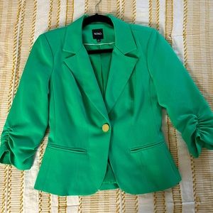 Green blazer